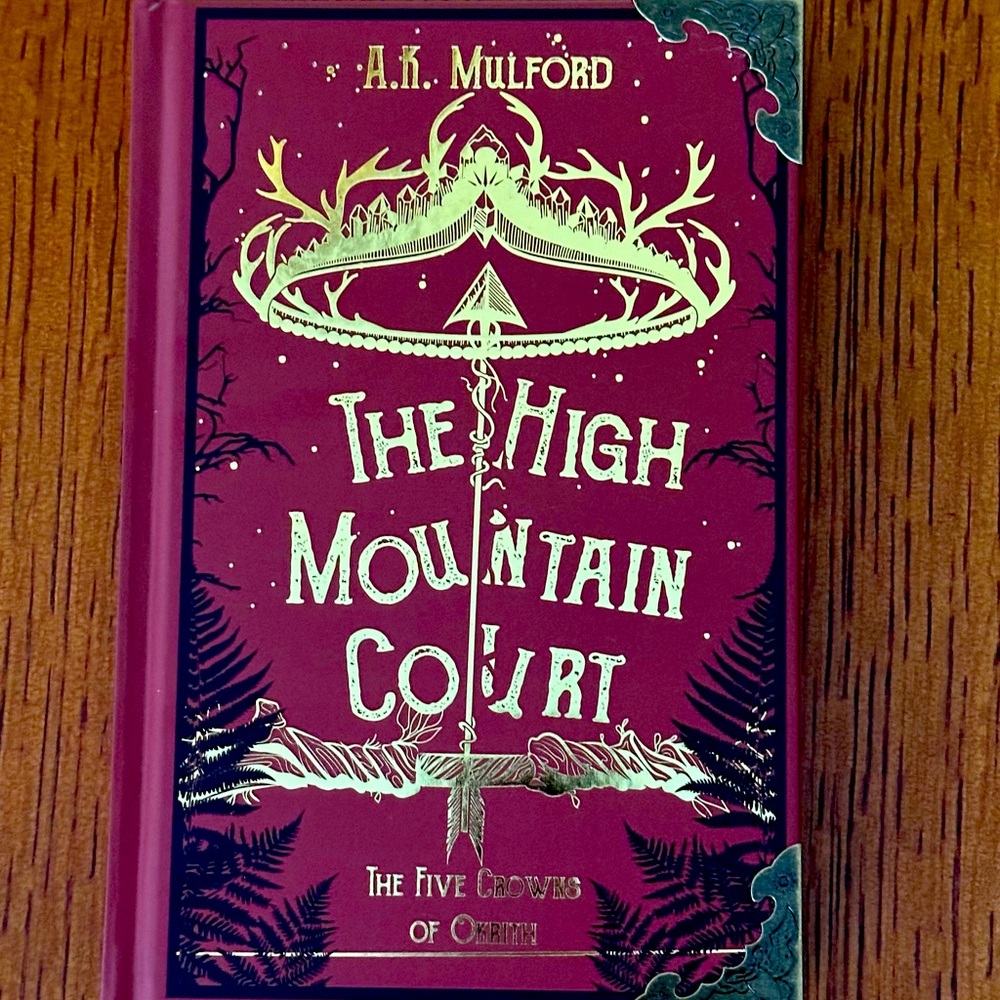 Signed The High Mountain Court AK Mulford Bookish Box Exclusive Edition